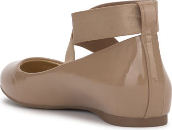 Mandayss Ankle Strap Ballet Flat