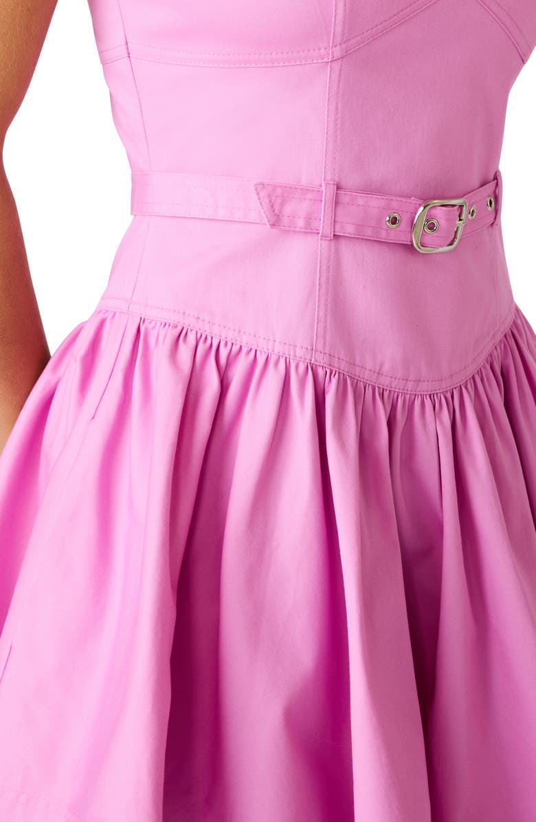 Steve Madden Kirsty Minidress, Alternate, color, Vibrant Fuchsia