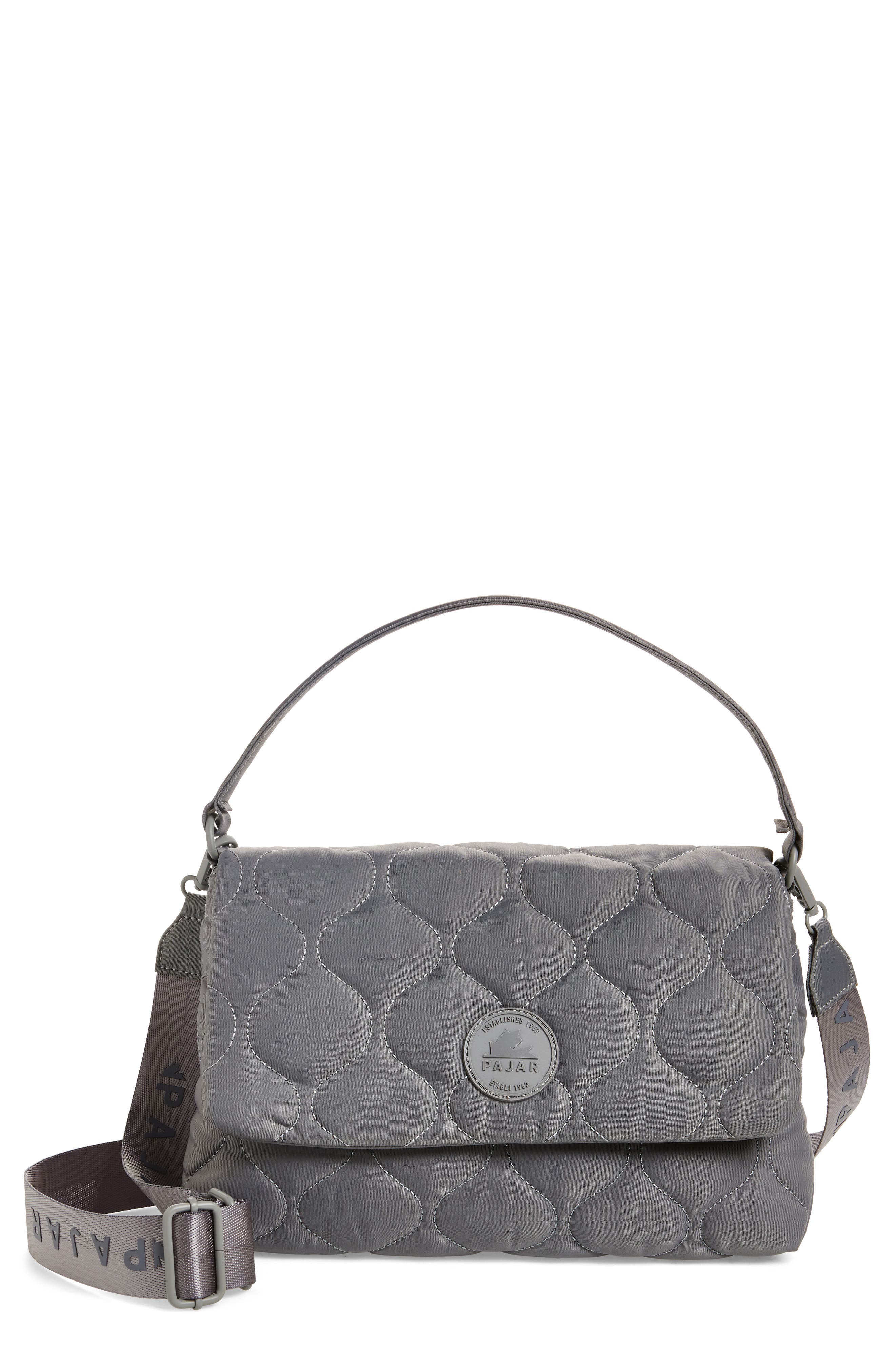 Pajar Top Shoulder Nylon Shoulder Bag, Main, color, 