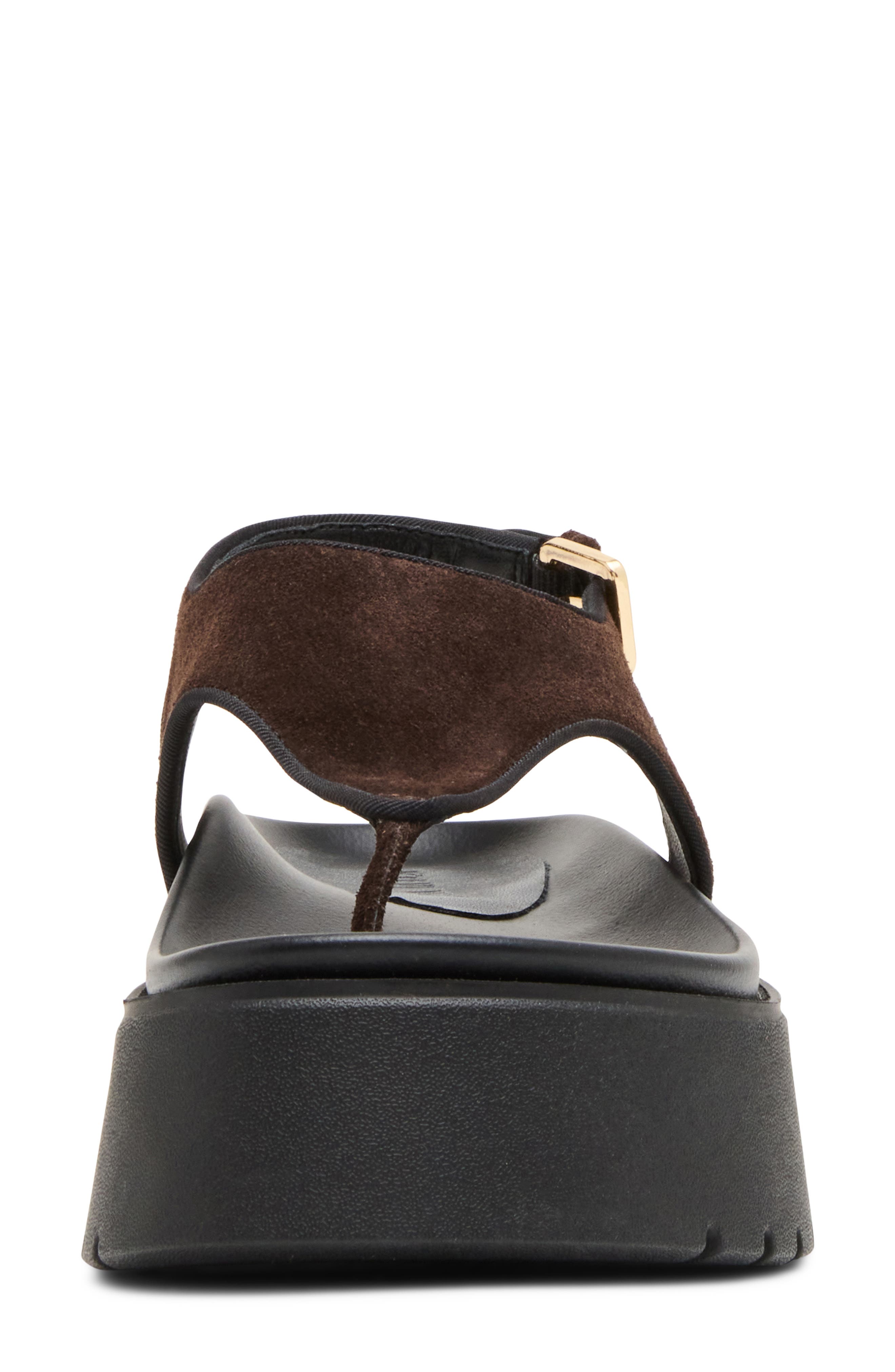 Tabor Slingback Platform Wedge Sandal, Alternate, color, BROWN SUEDE