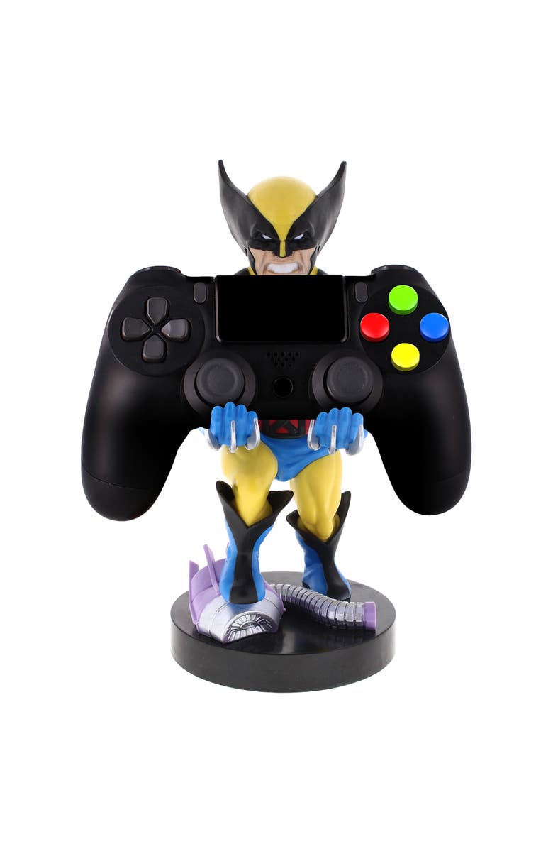 Exquisite Gaming Marvel Wolverine Original Mobile Phone & Gaming Controller Holder, Alternate, color, Multicolored