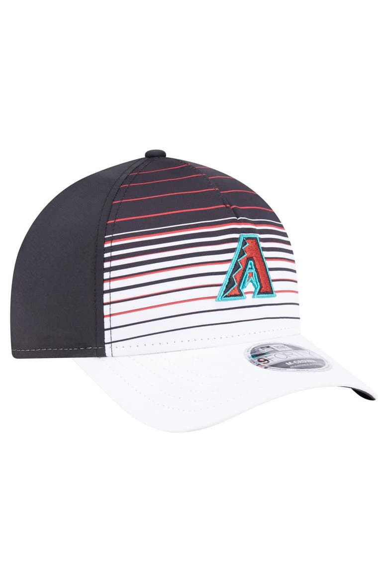 Men's New Era  Black Arizona Diamondbacks Gradient 9FORTY M-Crown Adjustable Hat, Alternate, color, Black