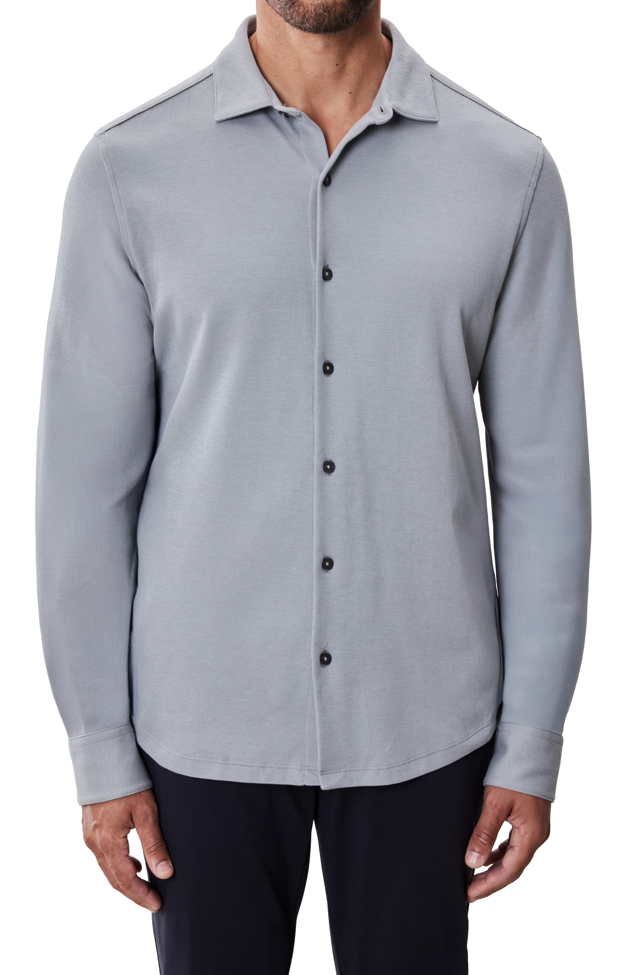 Milo Knit Button-Up Shirt - image 3