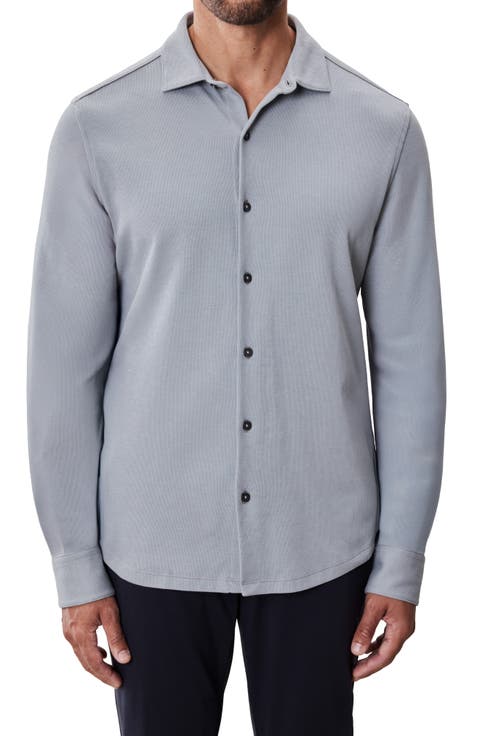 Milo Knit Button-Up Shirt