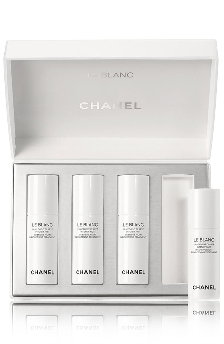 CHANEL LE BLANC <br />Intensive Night Brightening Treatment, Main, color,