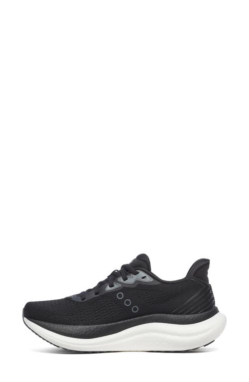 Saucony Triumph 23 Running Shoe In Black