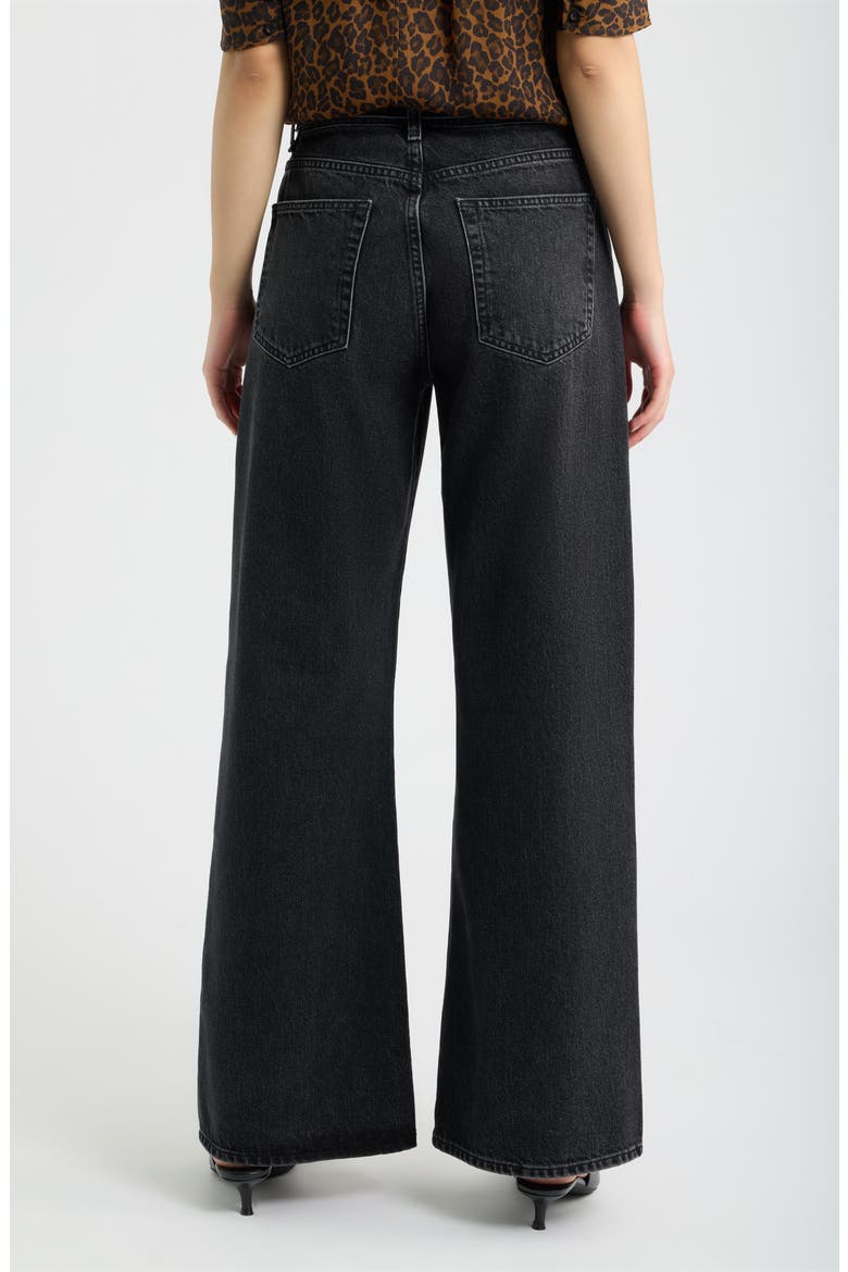 The Belted Loose High Waist Wide Leg Jeans, Alternate, color, VENUE