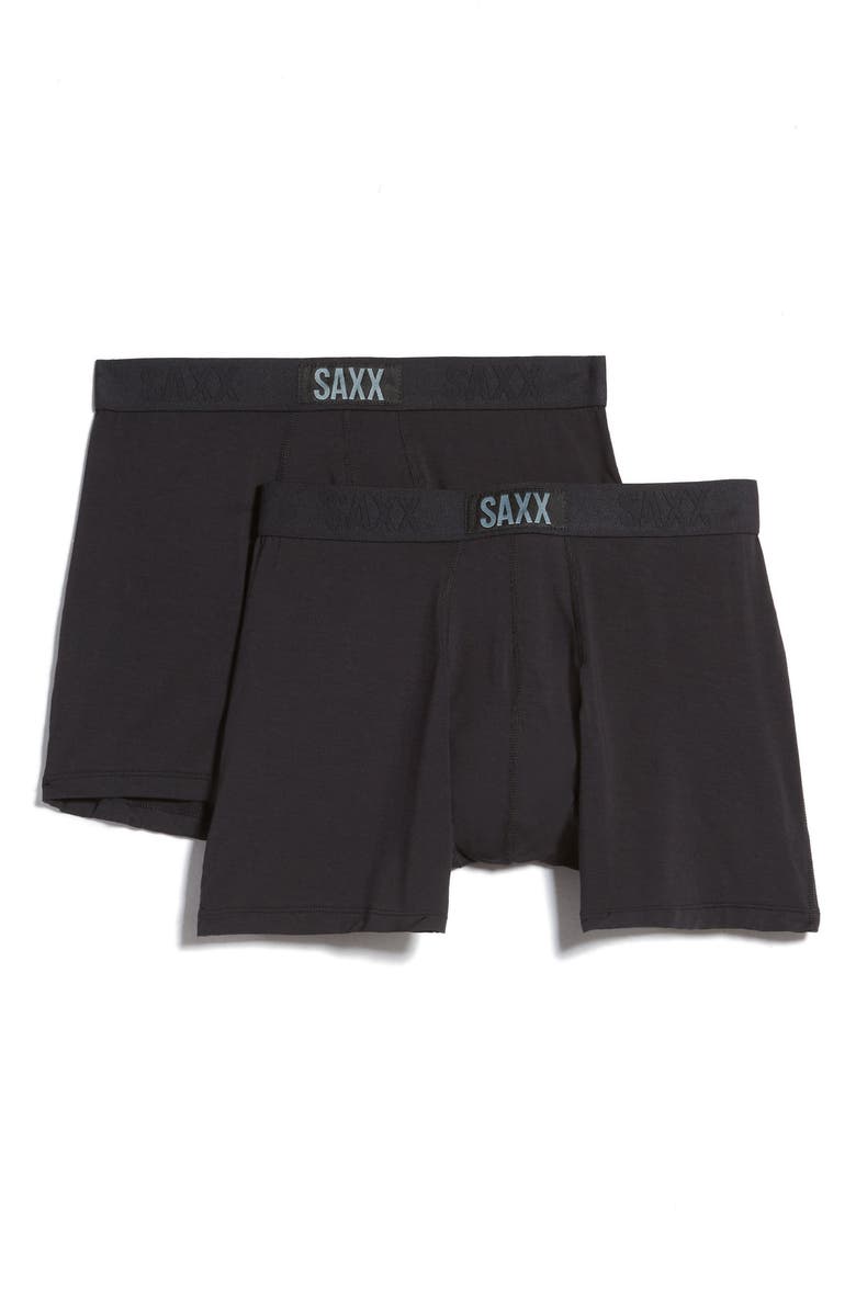 SAXX Assorted 2-Pack Vibe Super Soft Boxer Briefs, Main, color,