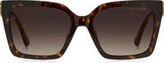 Marc Jacobs 55mm Gradient Cat Eye Sunglasses