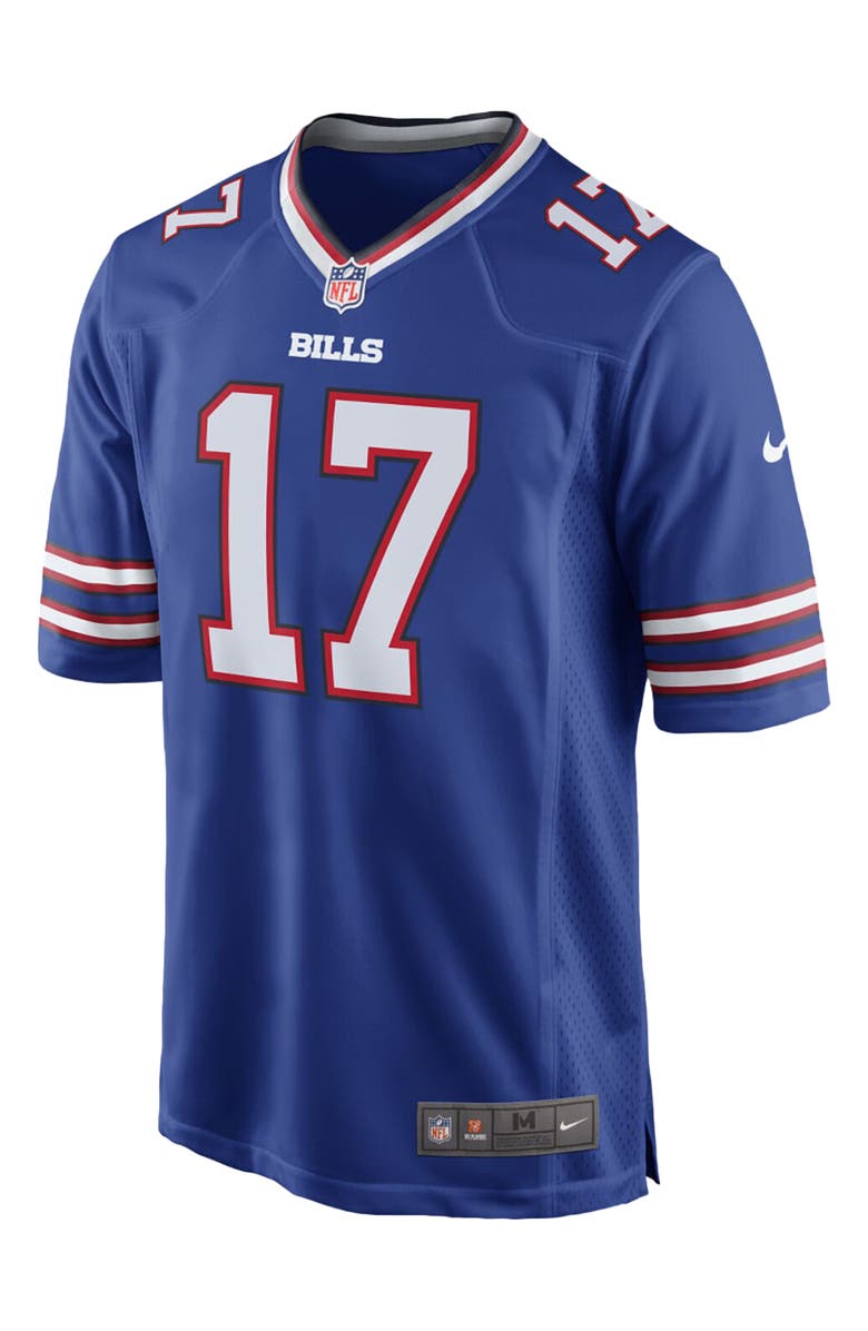 Nike Men's Nike Josh Allen Royal Buffalo Bills Game Player Jersey, Main, color, 