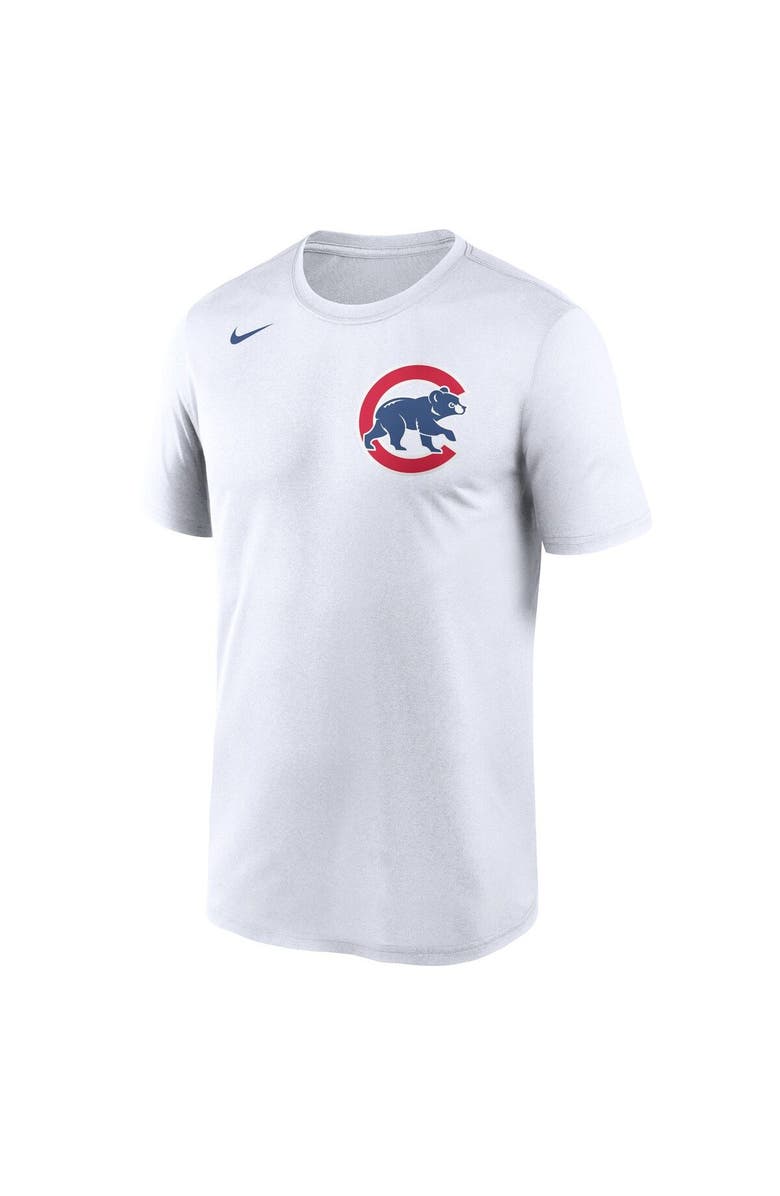 Nike Men's Nike White Chicago Cubs New Legend Wordmark T-Shirt, Alternate, color, 
