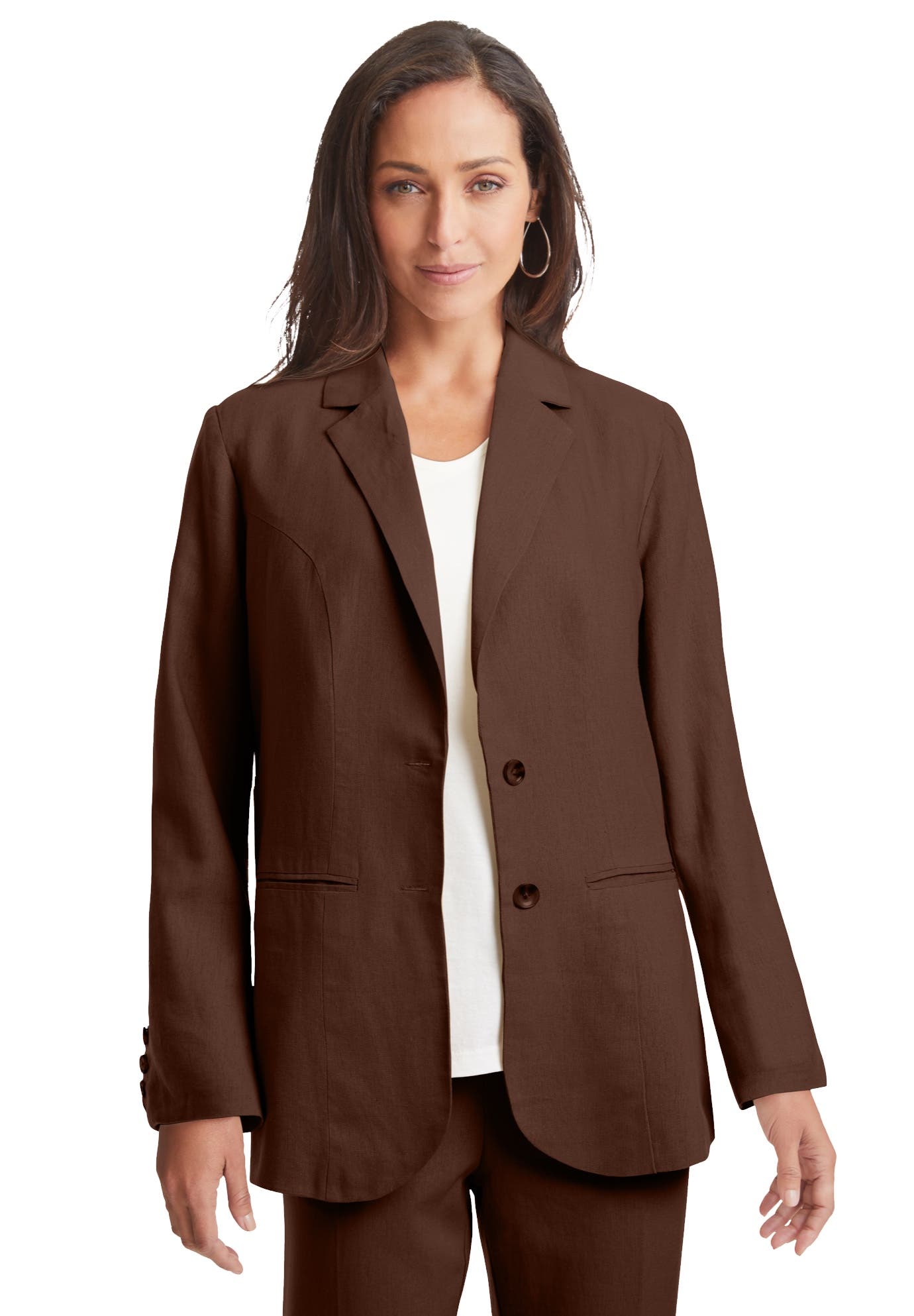 Linen Blazer - image 5