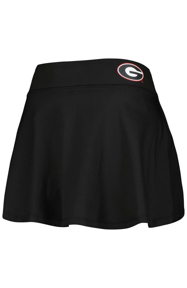 ZOOZATZ Women's ZooZatz Black Georgia Bulldogs Flowy Skort, Alternate, color, 