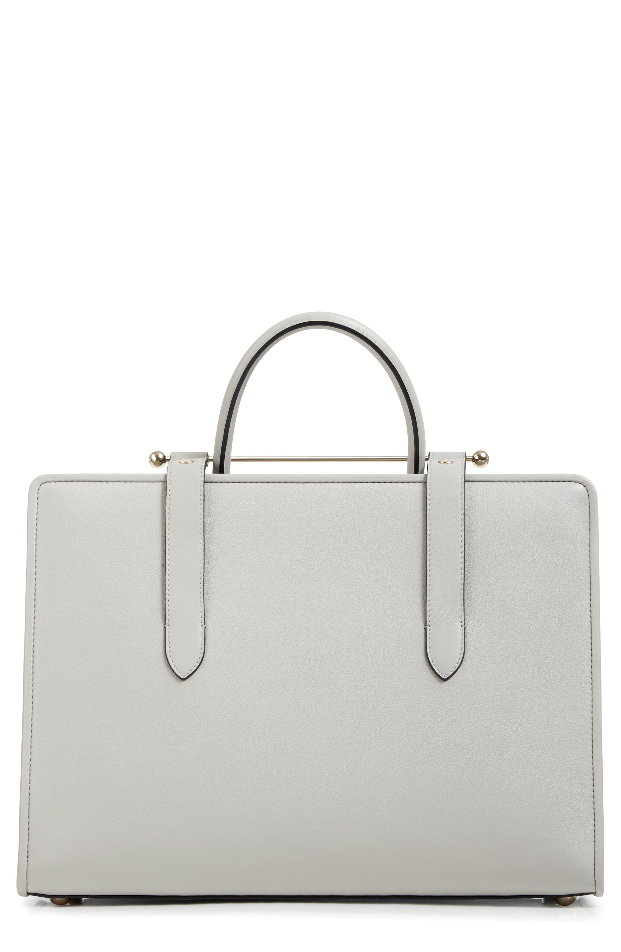 Strathberry Large Leather Tote, Alternate, color, 