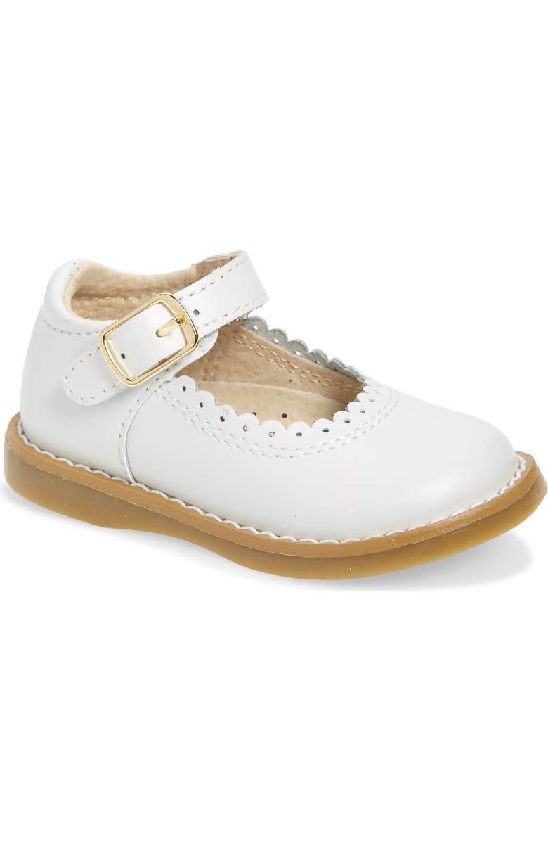 Footmates Allie Mary Jane, Main, color, White