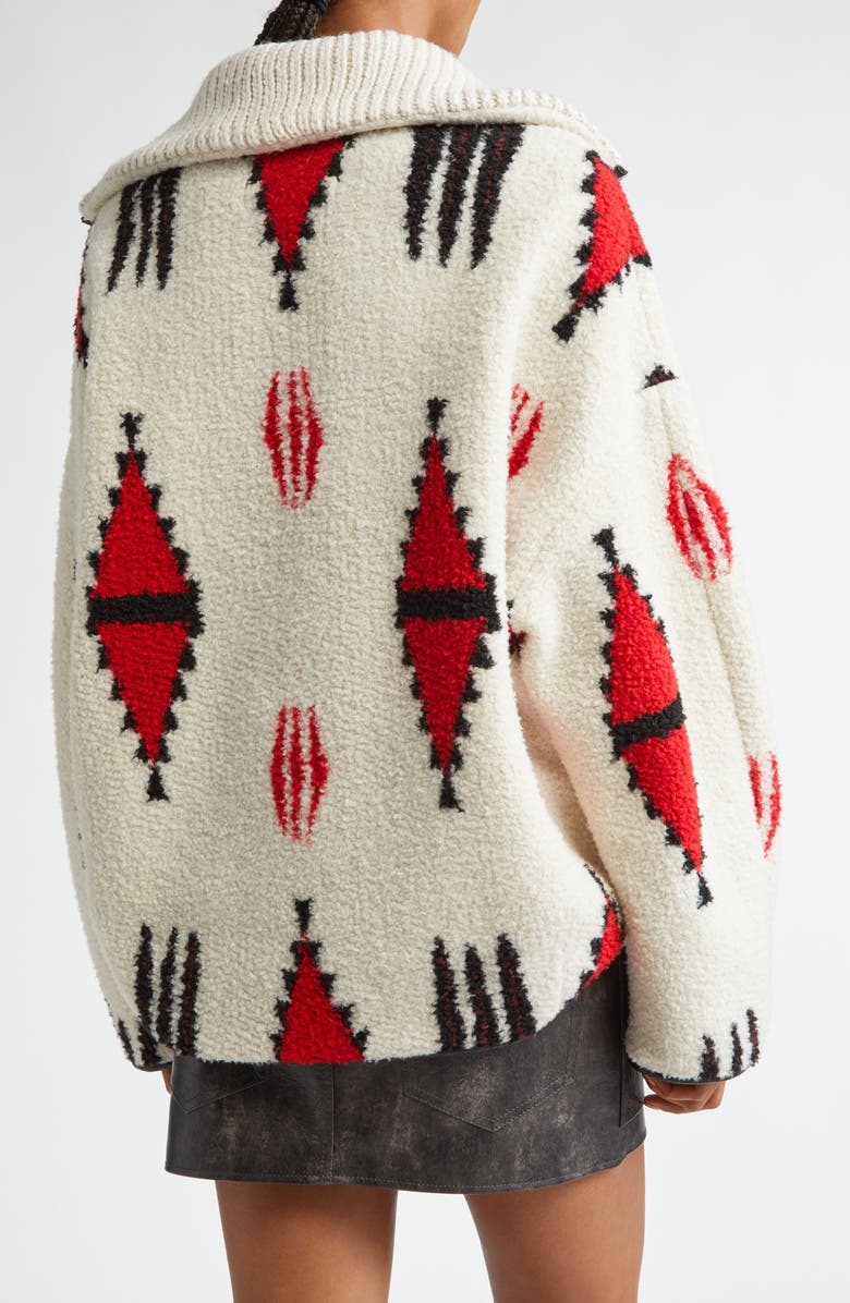 Isabel Marant Étoile Marner Quarter Zip Pullover, Alternate, color,