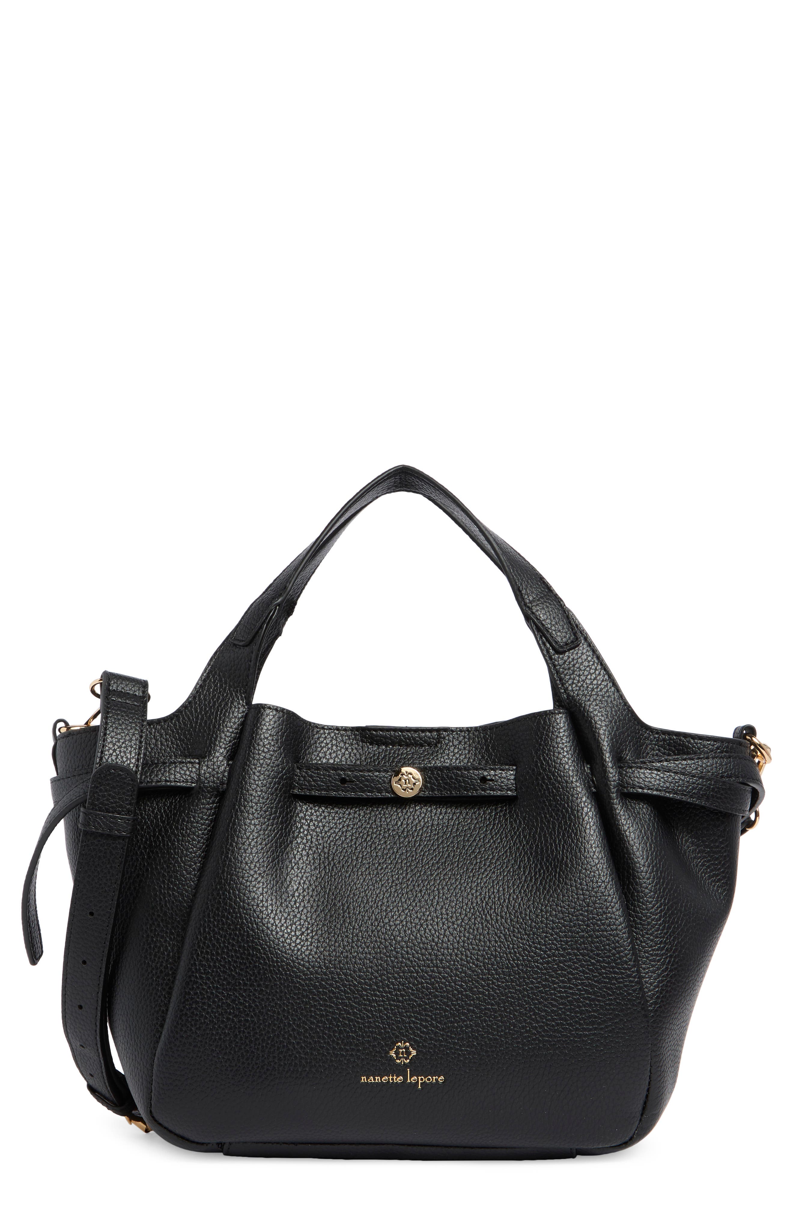Nanette Lepore Walden Belted Satchel Bag