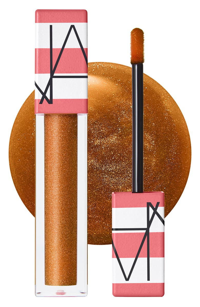 NARS Hot Escape Afterglow Lip Oil, Main, color, Laguna