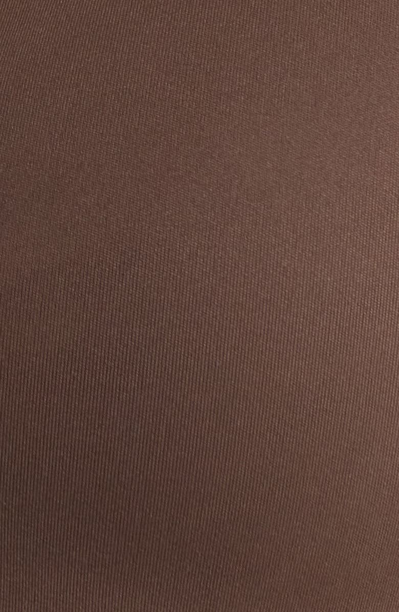 NikeSKIMS Matte Scoop Neck Bra, Alternate, color, Dark Sepia
