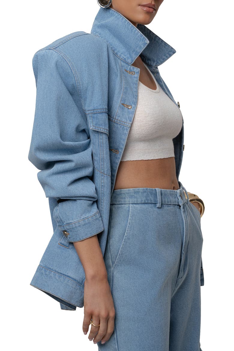 Next Phase Denim Jacket, Alternate, color, Medium Wash