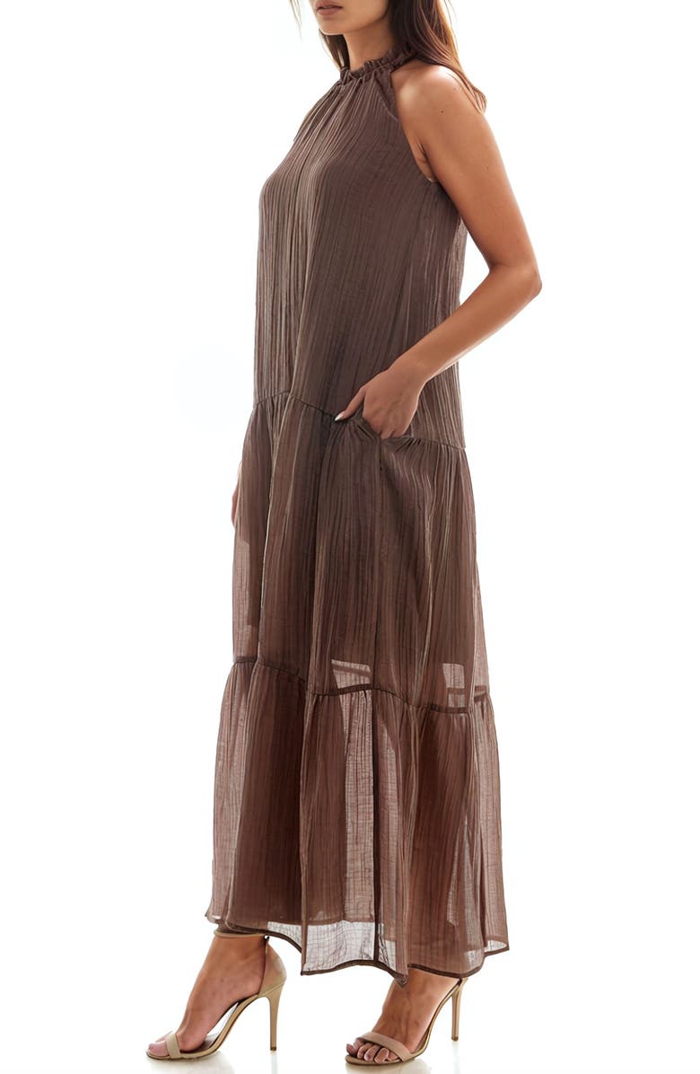 Socialite Sleeveless Tiered Maxi Dress, Alternate, color,