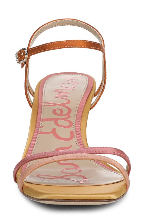Sam Edelman Presley Strappy Sandal In Multi