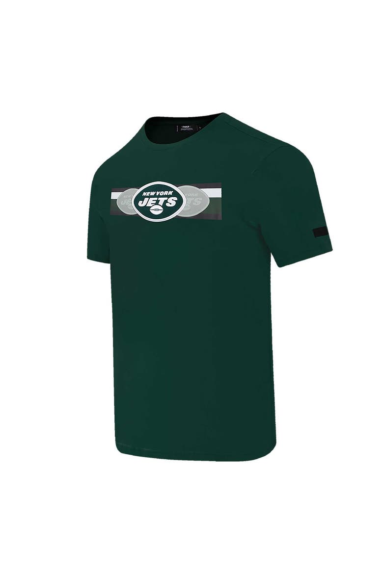 Men's Pro Standard Green New York Jets Retro Striper T-Shirt, Alternate, color, Green