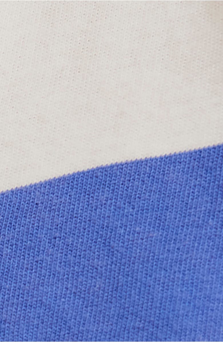 Free People Wonderful Stripe Oversize Henley, Alternate, color, Blue Combo