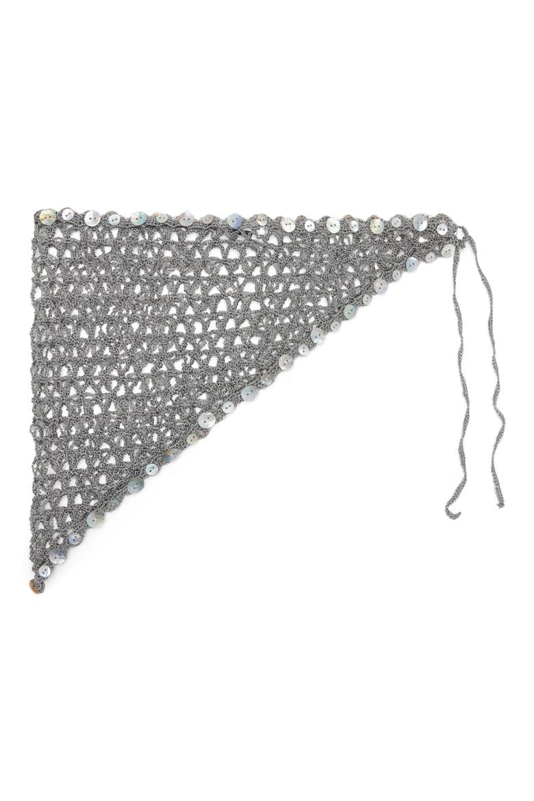 Crochet Wrap, Main, color, GREY