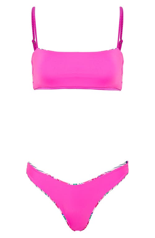 MAAJI MAAJI CERISE BOUQUET SPLENDOR REVERSIBLE BIKINI BOTTOMS 