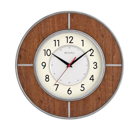 Contempo Modern Metal Wall Clock