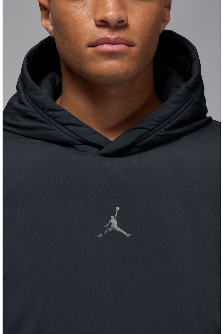 Flight Mountainside Padded Hoodie, Alternate, color, BLACK/ DK SMOKE GREY