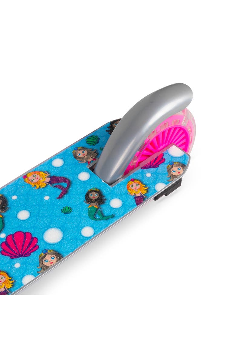 Flashing  Adjustable Scooter Mermaid, Lightup Wheels, Alternate, color, Multicolored