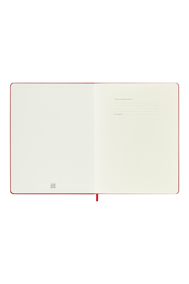 Extra Large Soft Cover Notebook, Alternate, color, RED