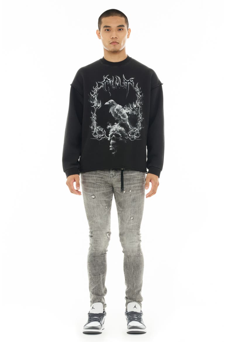 Punk 601 Ripped Super Skinny Jeans, Alternate, color, ZEPHYR