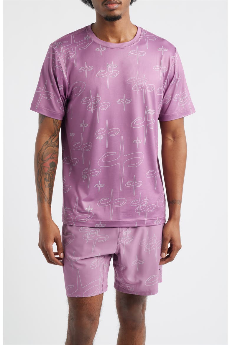Tempo Tech T-Shirt, Main, color, INSIGNIA ROSE