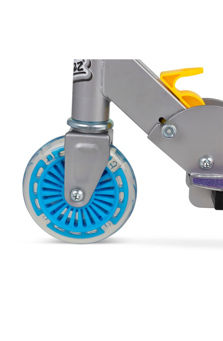 Ozbozz Flashing Adjustable Scooter Tie Dye Lightup Wheels, Alternate, color, Multicolored