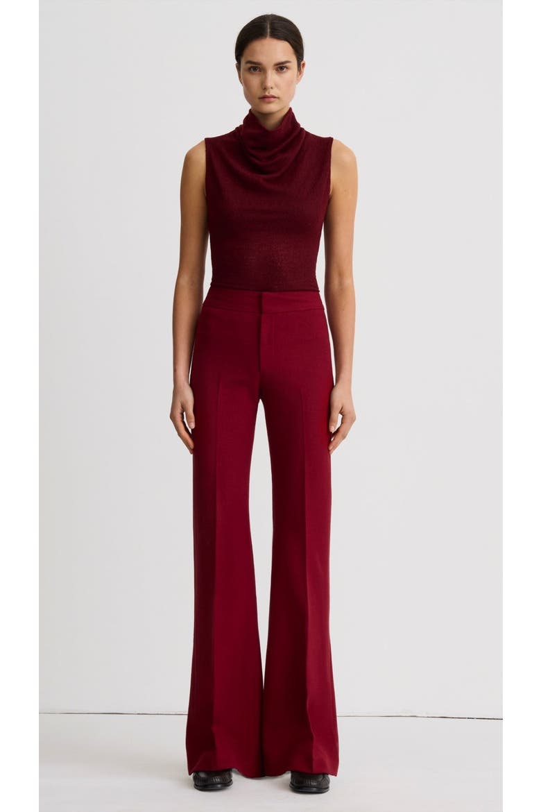 Lisbon Straight Leg Pant, Main, color, Garnet Fleck