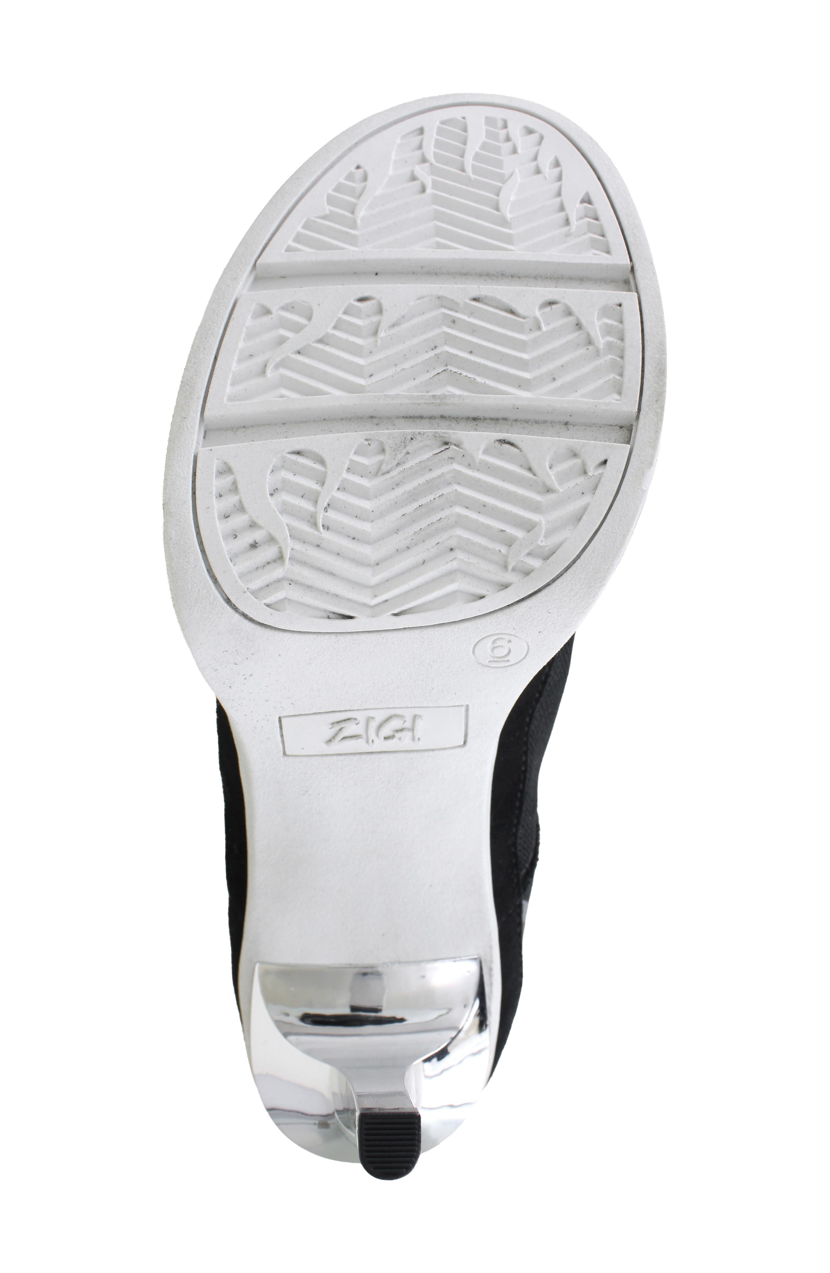 ZIGI Sneaker Platform Pump, Alternate, color, Black Multi