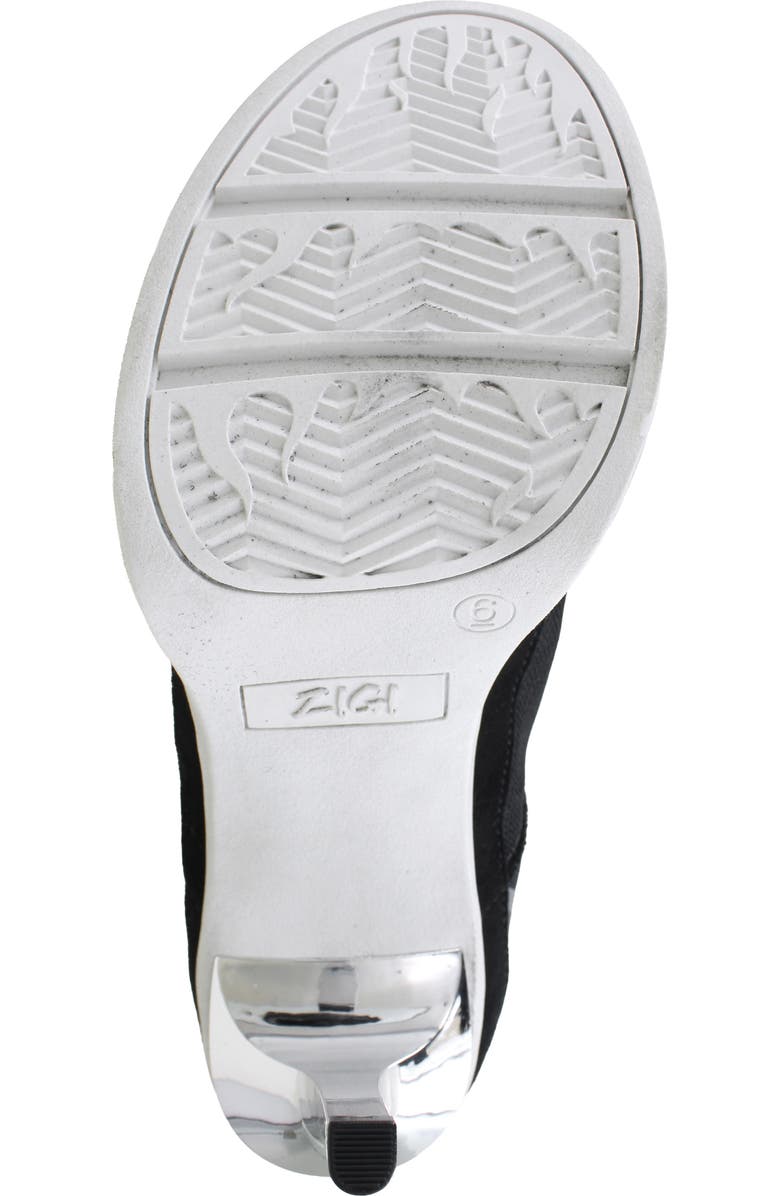 ZIGI Sneaker Platform Pump, Alternate, color, Black Multi