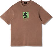 STAN RAY Brush Squares Cotton Graphic T-Shirt