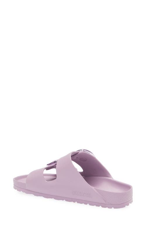 Birkenstock Arizona Big Buckle Eva Slide Sandal In Purple