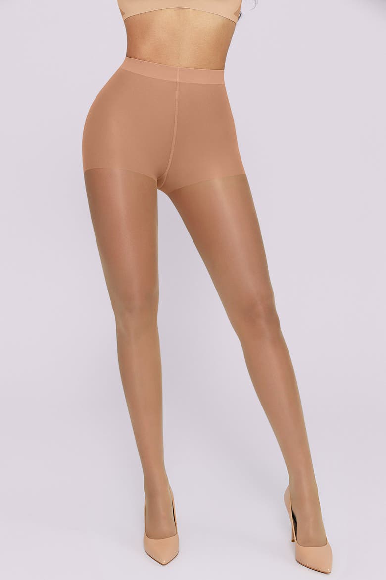 Bare Essentials Skin Flow Sheer Shaping 2-Pack Tights, Alternate, color, Beige