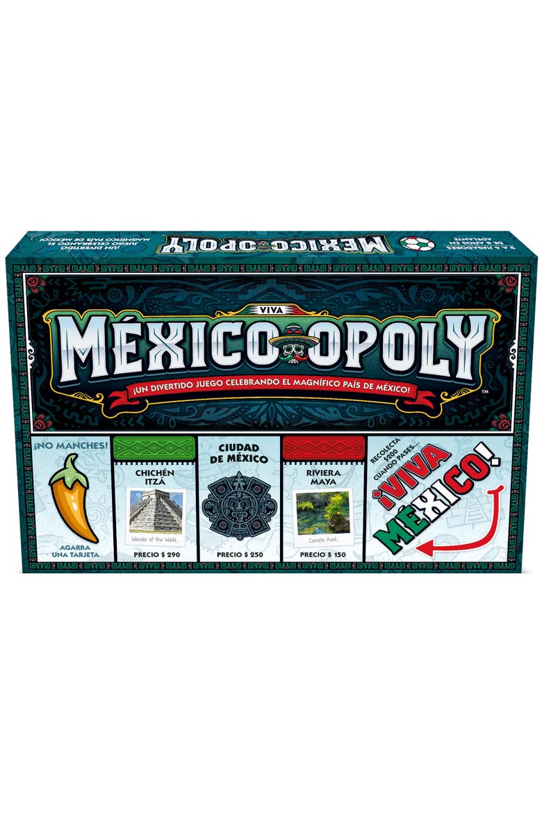 Mexicoopoly Monopoly Board Game, Alternate, color, Multicolored