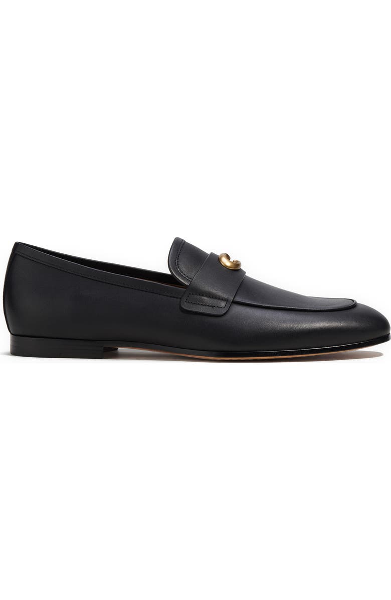 COACH Sculpt C Leather Loafer, Alternate, color,