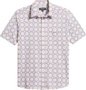Johnston & Murphy XC Flex Ascend Short Sleeve Button-Up Shirt