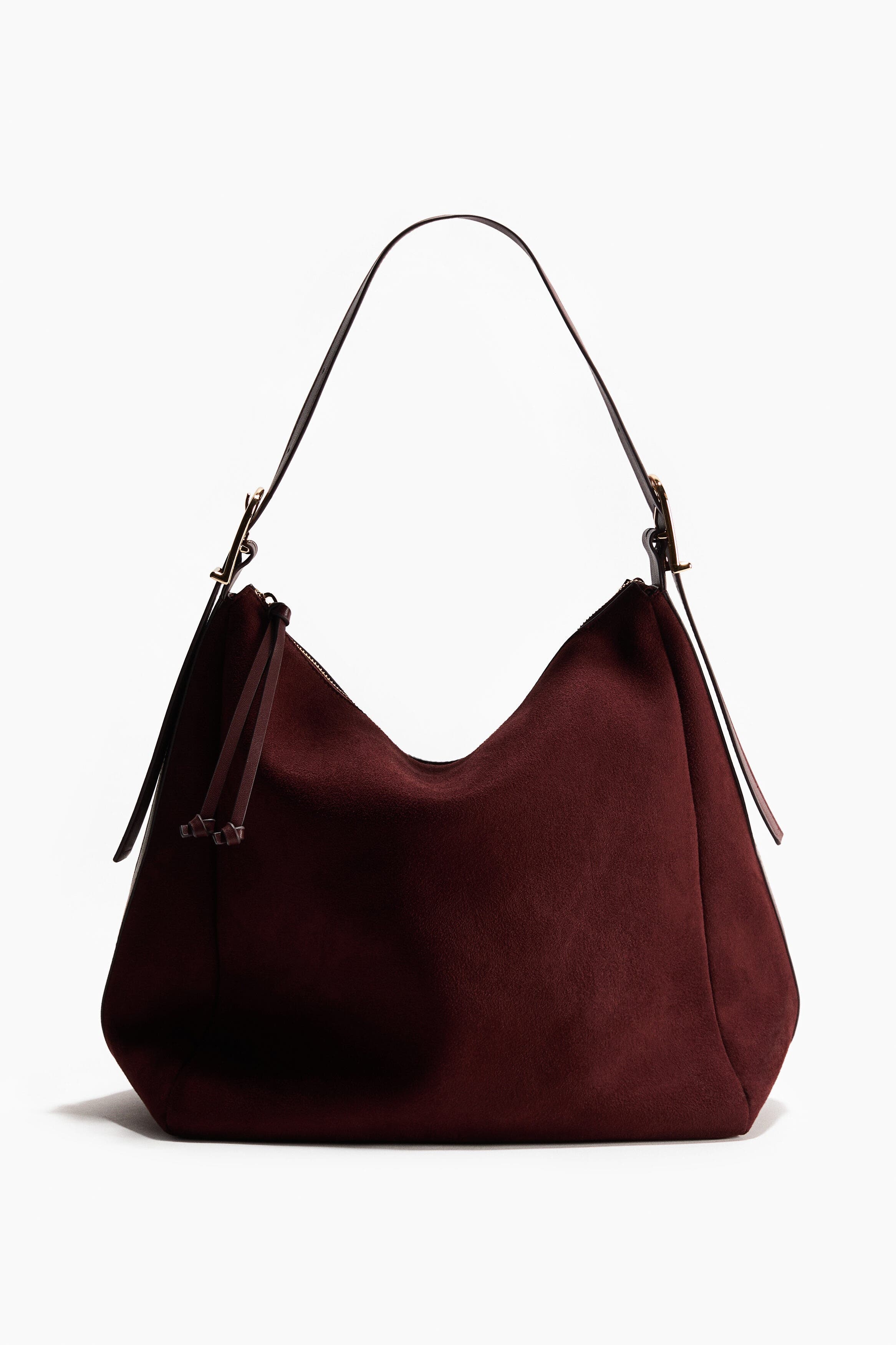 H&M Shoulder Bag, Main, color, Dark Brown