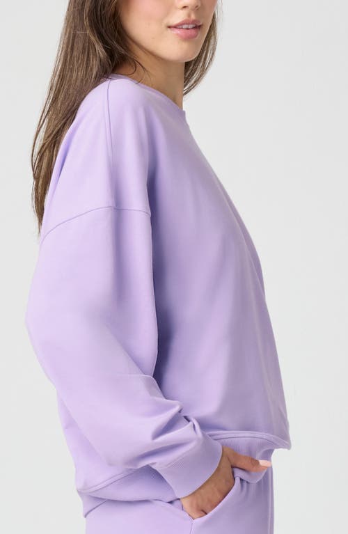 Florence By Mills Sporty Terry Crew Sweatshirt