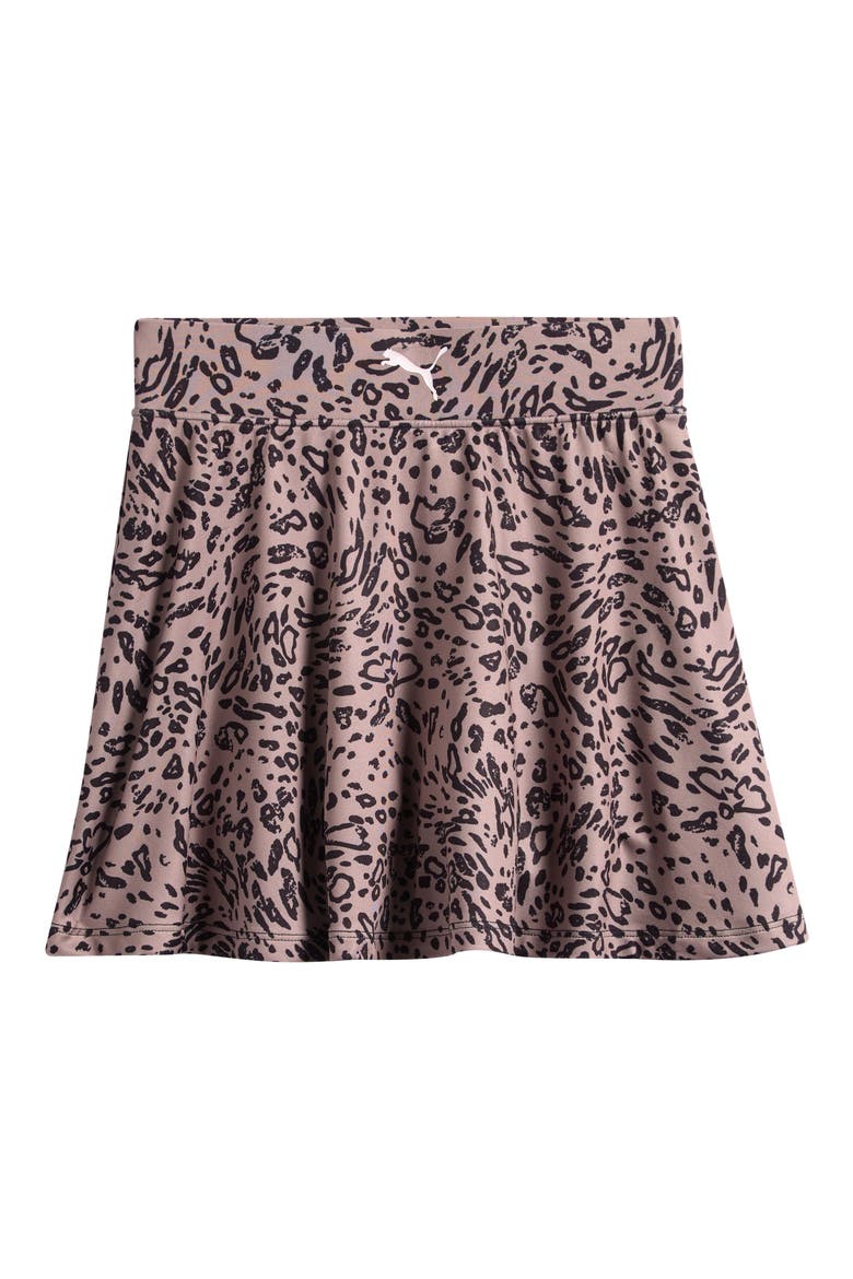 Kids' Kitten Pack Skort, Main, color, BROWN/ BLUE