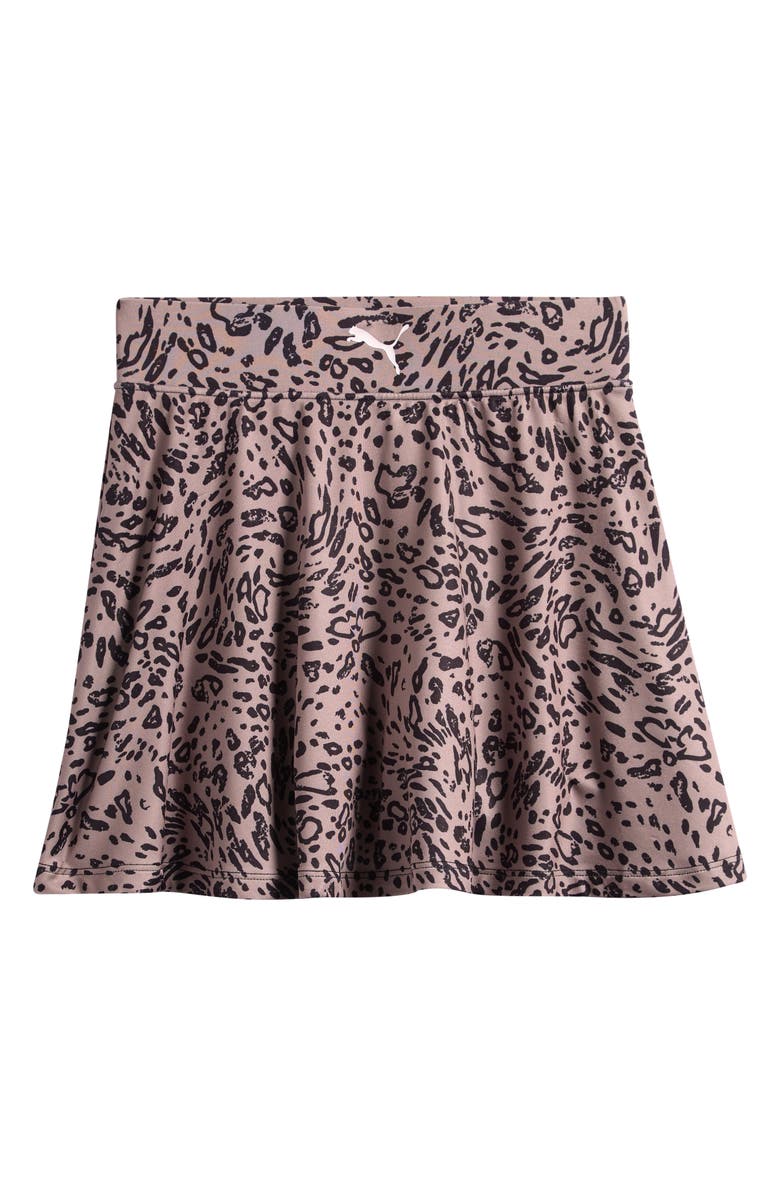 PUMA Kids' Kitten Pack Skort, Main, color, Brown/ Blue